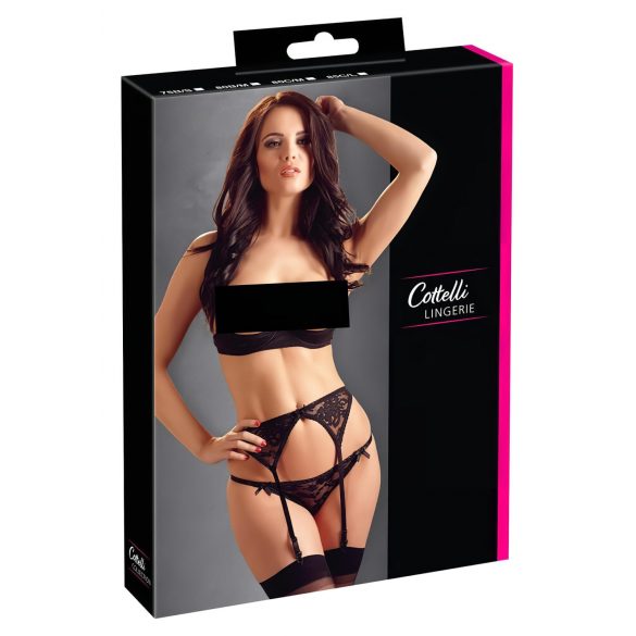 Cottelli - Trio erotic (negru)  - 80B/M