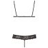 Abierta Fina - Seductie extravaganta - set sutien  - M