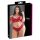 Cottelli Plus Size - set sutien din dantelă moale (roșu) - 4XL