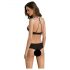 Set bikini din dantelă Passion Eco Kerria (negru) 