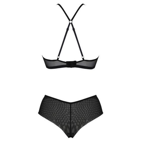 Set de bikini din dantelă Passion Eco Kerria - (negru)