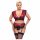 Cottelli Bondage Plus Size - set sutien dantelat (roșu-negru) 