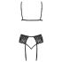 Set de lenjerie Kissable (negru)  - L/XL