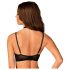 Obsessive Brasica - sutien cu guler (negru) - M/L