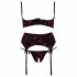 Set de lenjerie intimă cu push-up - Romantică pasională  - 85B/L