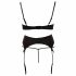 Set de lenjerie intimă cu push-up - Romantică pasională  - 85B/L