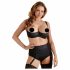 Cottelli Plus Size - sutien push-up (negru) 