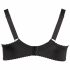 Cottelli Plus Size - sutien push-up (negru) 