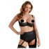 Cottelli Plus Size - sutien tip balconette (negru) - 95D