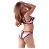 Cottelli - Set cu sutien cu dungi - 80B/M