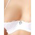 Cottelli - set push-up dantelat cu șireturi (alb) - 85B/L