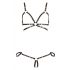 Cottelli Bondage - ham de corp lucios bikini (negru)  - XL