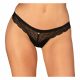 Obsessive Chemeris - Tanga Sexy (Negru)  - M/L