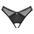 Obsessive Latinesa - tanga deschis (negru)  - M/L