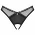 Obsessive Latinesa - tanga deschis (negru)  - M/L