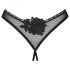 Obsessive Latinesa - tanga deschis (negru)  - M/L