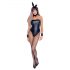 Cottelli Bunny - costum iepuraș sexy și strălucitor (5 piese) - M