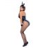 Cottelli Bunny - costum iepuraș sexy și strălucitor (5 piese) - L