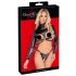 Set bondage Bad Kitty cu pieptul descoperit (negru) 