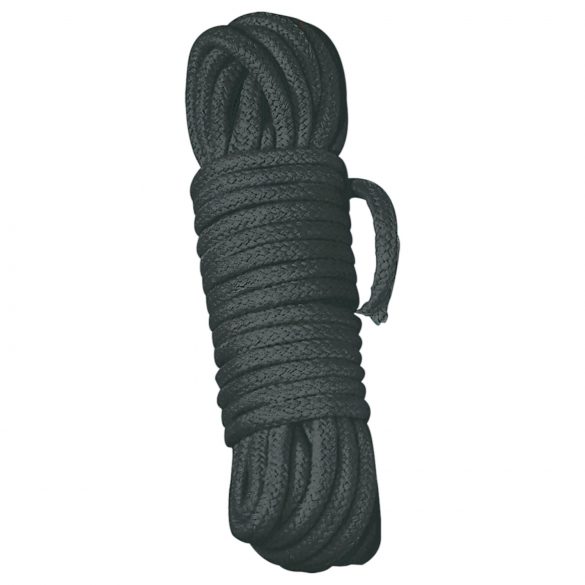 Funicular Shibari pentru bondage - 10m (negru) 