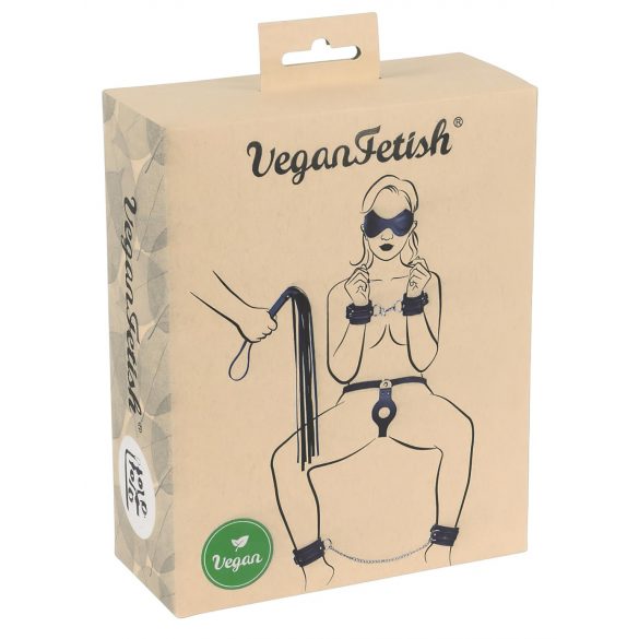 Kit de bondage vegan (7 piese) - negru 