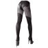 Cottelli - dres deschis extravagant (negru)  - 2(S)