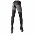 Cottelli - dres deschis extravagant (negru)  - 3(M)