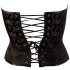 Cottelli - corset brodat pentru petrecere (negru)  - M