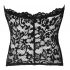 Noir - corset din dantelă (negru)