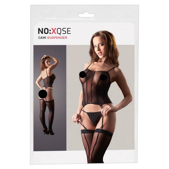 NO:XQSE - Set transparent cu dungi (S-L) 