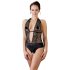 Cottelli - Body dantelat cu guler (negru) 