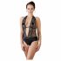 Cottelli - Body dantelat cu guler (negru) 