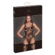 Noir - body transparent floral (negru)