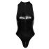 Noir - body cu model de piele de șarpe (negru) - XL