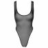 Body negru transparent  - M