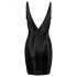 Rochie cu imprimeu de piele de șarpe Cottelli Party (negru)  - M