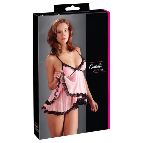 Cottelli - Seductie dulce cu volane - babydoll 