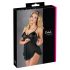 Cottelli - Babydoll cu volane (negru) 