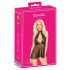 Babydoll Kissable cu guler din dantelă (negru) 