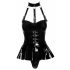 Body negru cu bretele pentru gât - Black Level  - M