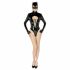 Body Batwoman cu mânecă lungă Black Velvet (negru) 