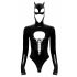 Body Batwoman cu mânecă lungă Black Velvet (negru) 