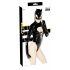 Body Batwoman cu mânecă lungă Black Velvet (negru)  - M