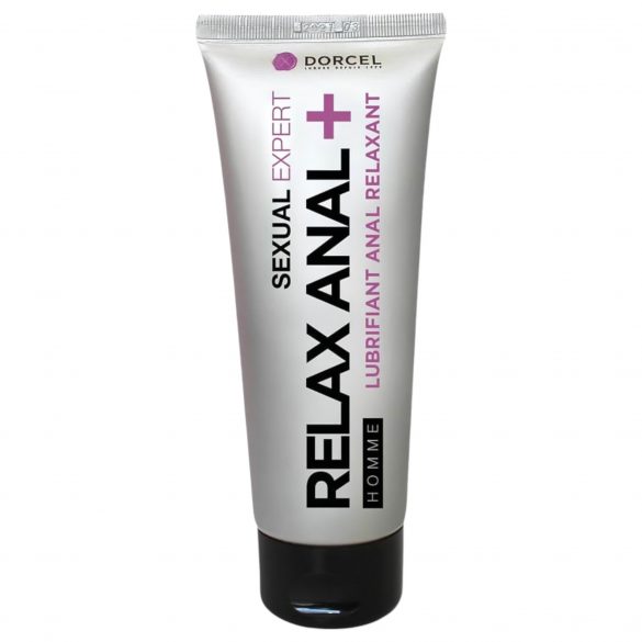 Dorcel Relax Anal+ - lubrifiant anal anestezic pe bază de apă (100ml) 