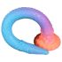 OgazR XXL Eel - dildo anal fluorescent - 47 cm (roz)