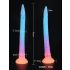 Eel XXL - dildo anal fluorescent - 47 cm (roz) 