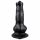 Animalorny - dildo penis de câine - 12cm (negru)