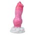 Dildo Bulldog - dildo pentru câini, 17 cm (roz) 