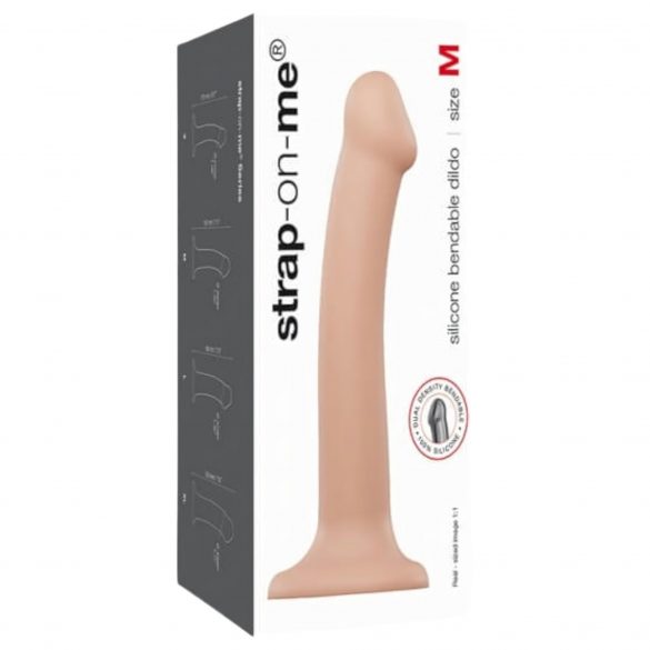 Strap-on-me M - dildo realist dublu strat - mediu (natural) 