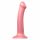 Strap-on-me Metallic Shine M - dildo prietenos cu pielea (roz metalic) 